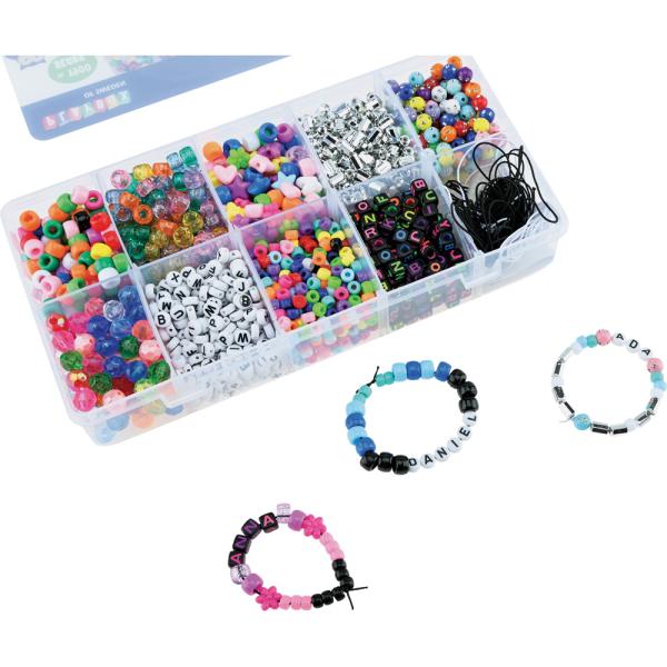 Kunterbunter Perlenmix, 1900 Stck.