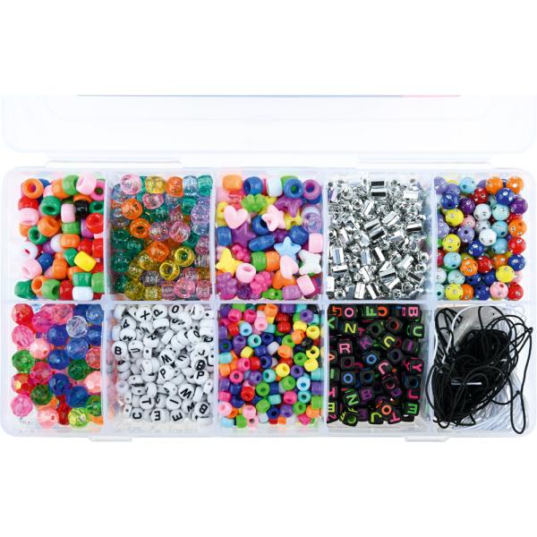 Kunterbunter Perlenmix, 1900 Stck.