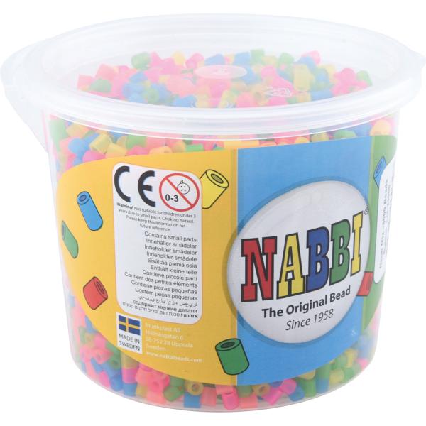 Bügelperlen NABBI® MINI 5.000 Stck., Neon