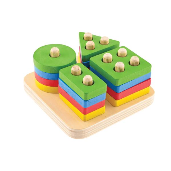 Formensteckspiel aus Holz