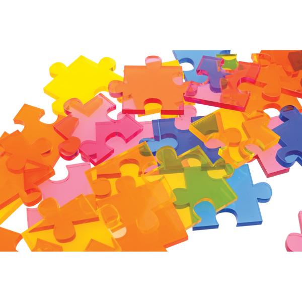 Transparentes Lumipuzzle