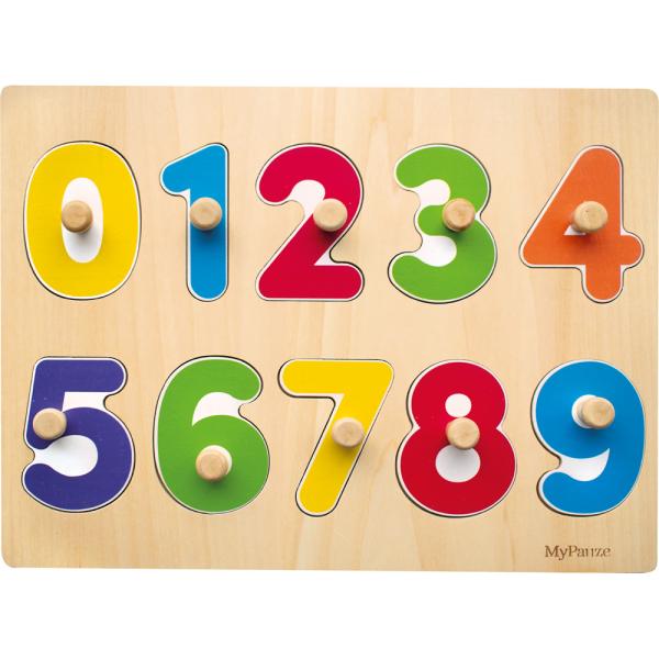 Greifpuzzle - Zahlen