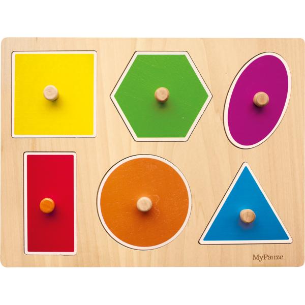 Greifpuzzle - Geometrische Formen