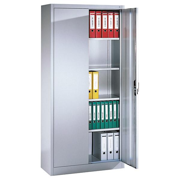 Aktenschrank 100, Türen grau
