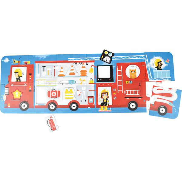 Einlegepuzzle - Feuerwehr