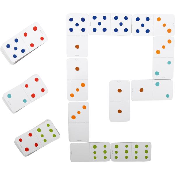 Doppelseitiges Dominospiel - Dinosaurier