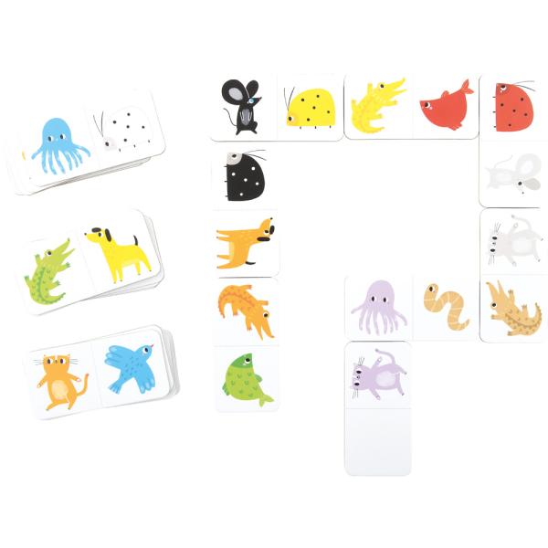 Doppelseitiges Dominospiel - Farben