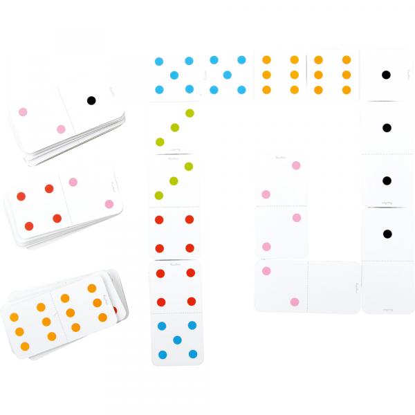 Doppelseitiges Dominospiel - Farben