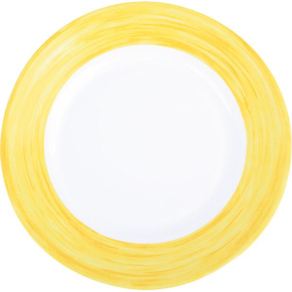 Teller M, 19,5 cm, gelb