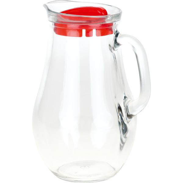 Glaskanne mit Deckel, 1,85 l