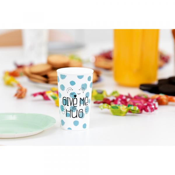 Becher, 250 ml, aus Kunststoff, Give me a Hug