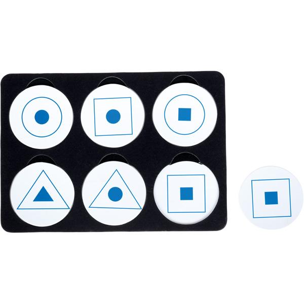 Paar-Suchspiel und Einlegepuzzle Grafiken - Muster