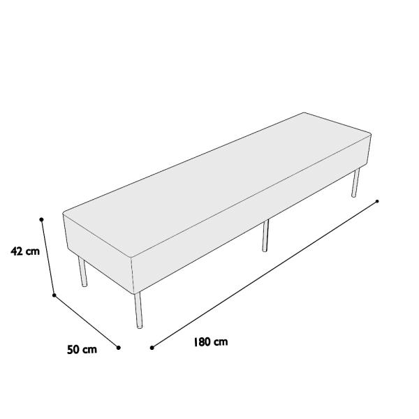 Versa Sitzbank, B 180