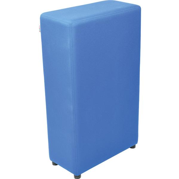 Modul Blocks maxi, Lehne B 65, H 110, blau