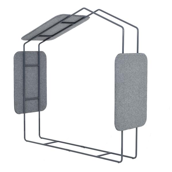 Modul Blocks maxi - Akustik-Rahmen, grau