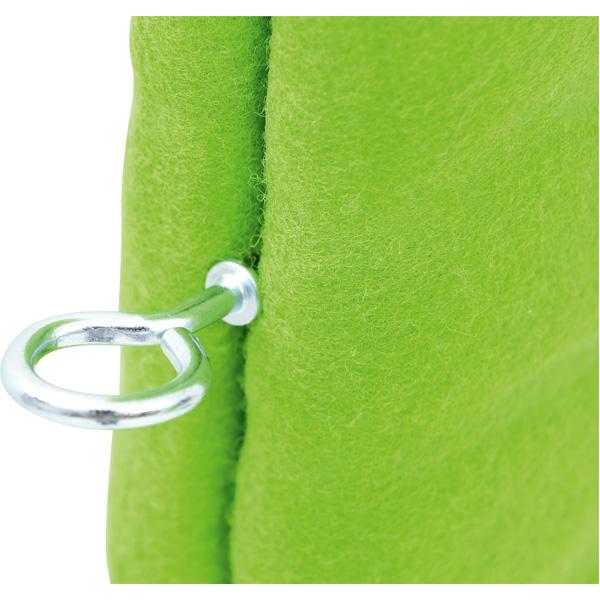 Akustik-Trennwand, H 160 cm, grün