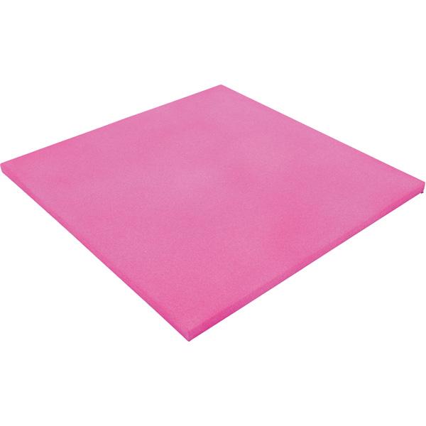 Akustik-Wandpaneel, Quadrat, Stärke 2 cm, pink