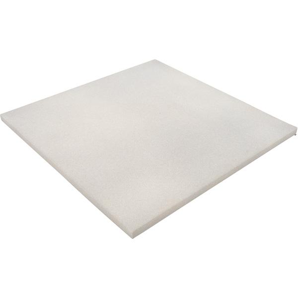 Akustik-Wandpaneel, Quadrat, Stärke 2 cm, platin