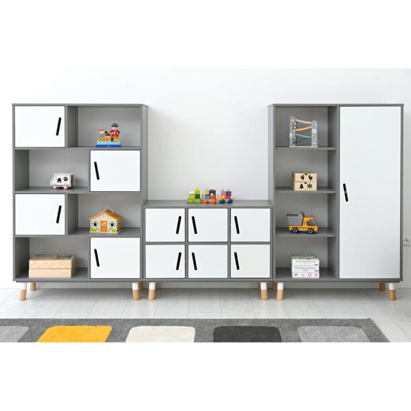 TAB Asymmetrischer Schrank XL, mit 4 kleinen Türen