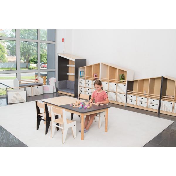 FLO Stuhl 2, SH 31 cm, weiss