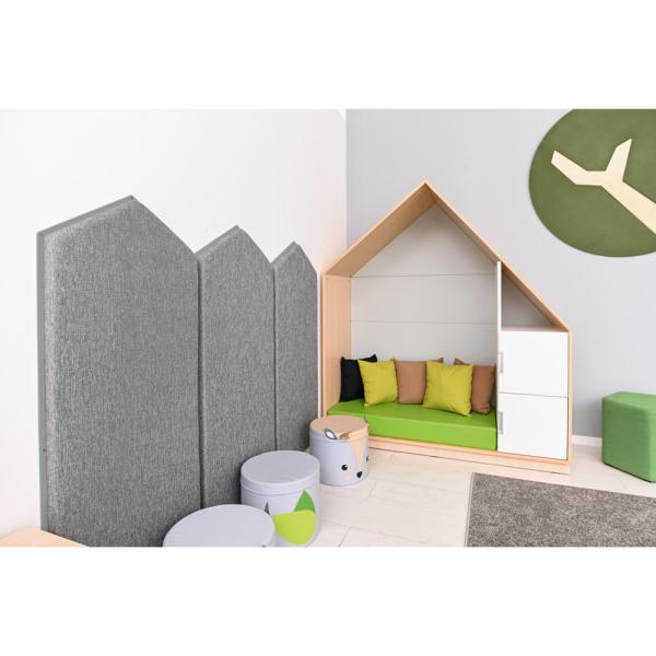 Akustik-Wandpaneele FLO, mit Bahamabezug, E