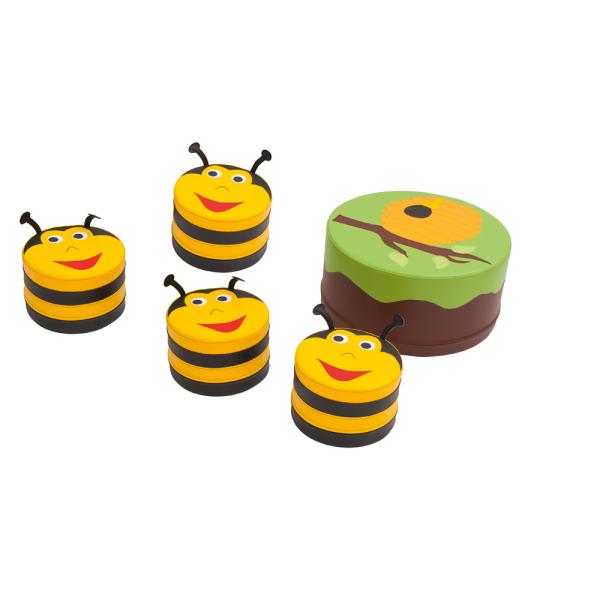 Schaumstoff-Sitzgruppe Biene