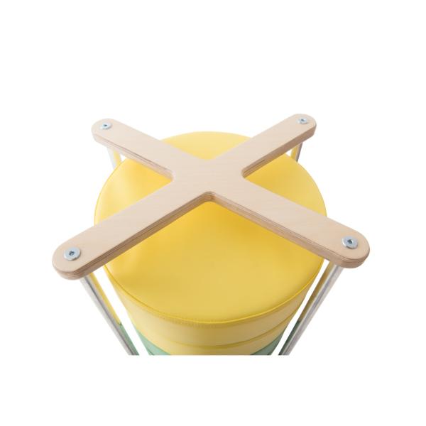 Mobiler Ständer für runde Sitzkissen 30 cm