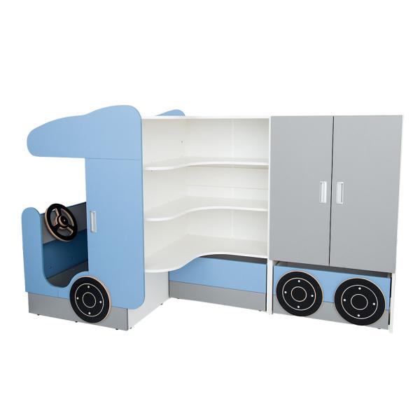 Spiel- und Leseecke Lastwagen