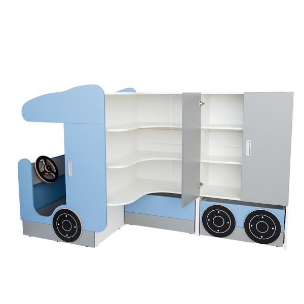 Spiel- und Leseecke Lastwagen