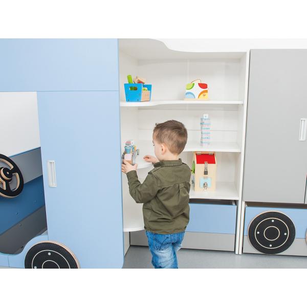 Spiel- und Leseecke Lastwagen