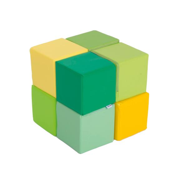 Schaumstoffwürfel, 8er-Set