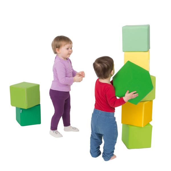 Schaumstoffwürfel, 8er-Set