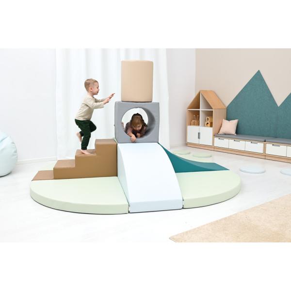 Schaumstoff-Set Kletterburg, 11-teilig