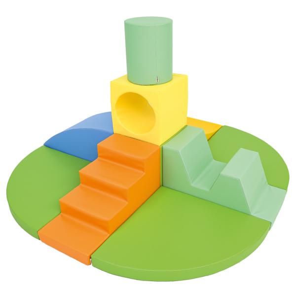 Schaumstoff-Set Kletterburg, 11-teilig