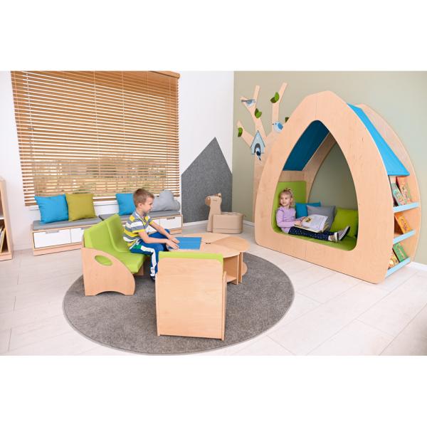 Sitzauflage Franjo, hellgrün