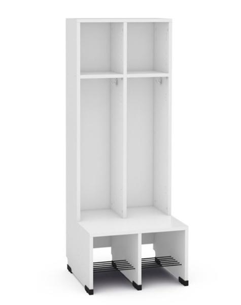 Garderobe Tropfen 2, SH 31 cm, weiss