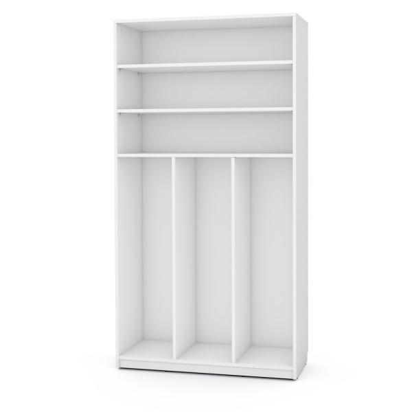 Feria Hochregal XXL für Kunststoffbehälter, H 201, weiss