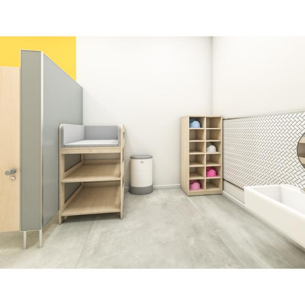 Regal für 12 Nachttöpfe