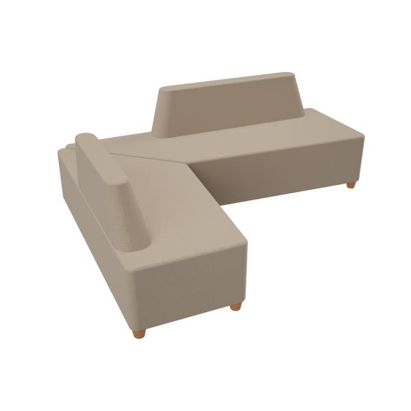 Ecksofa Foyer, beige