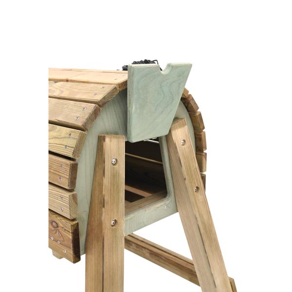 Holzpferd Fabi - Outdoorspielgerät