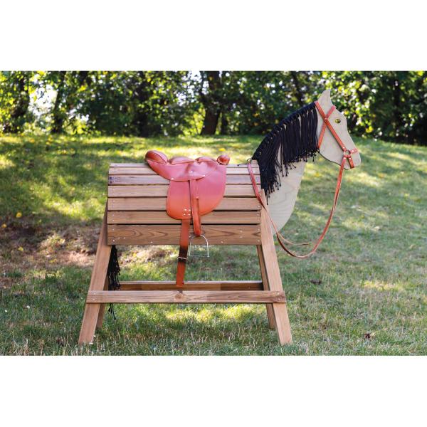 Holzpferd Fabi - Outdoorspielgerät