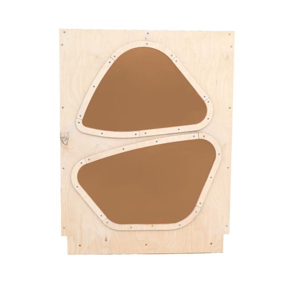 Modulare Spielecke ModuPlay - Wand, mit 2 Fenstern