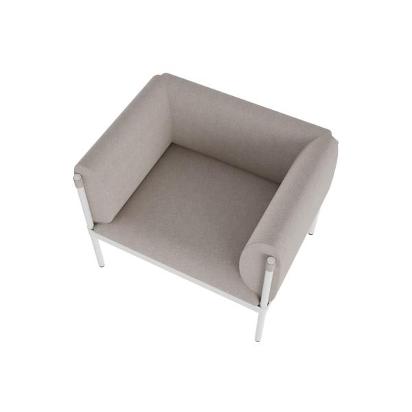 Sessel Stilt, niedrige Lehne