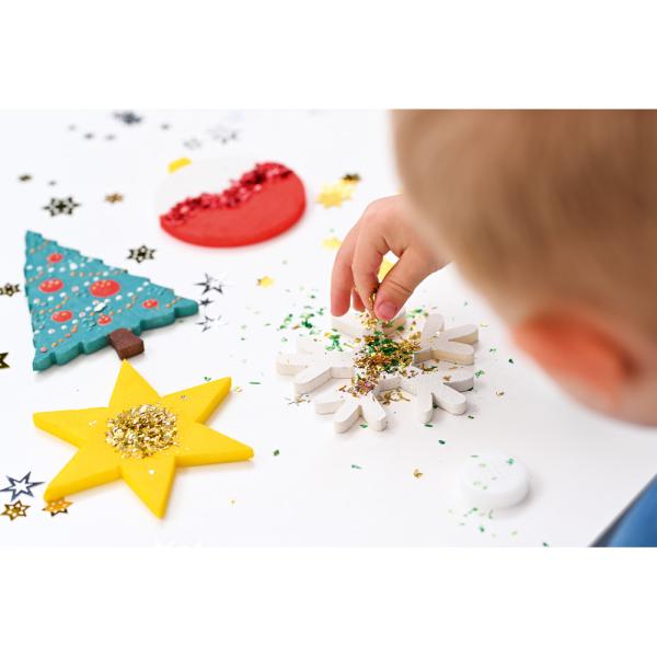 Schaumstoffrohlinge - Weihnachten 1, 40 Stck.