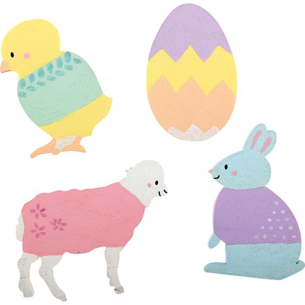 Schaumstoffrohlinge - Ostern, 40 Stck.