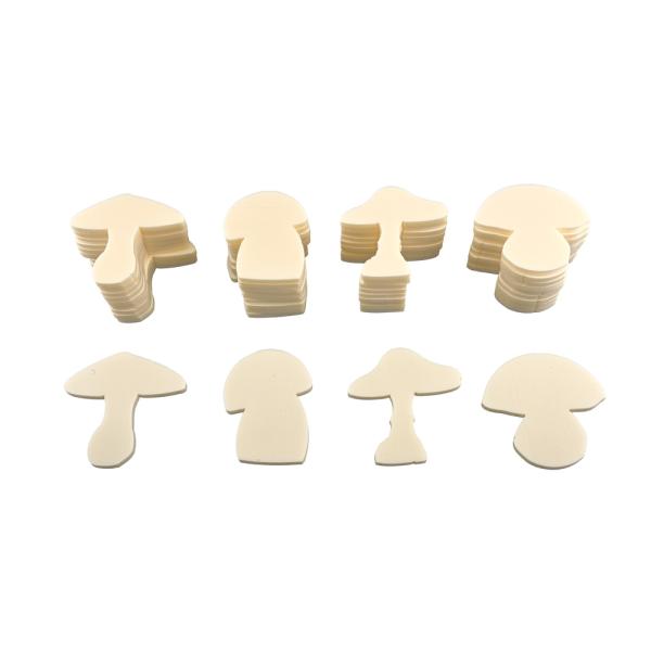 Schaumstoffrohlinge - Pilze, 40 Stck.