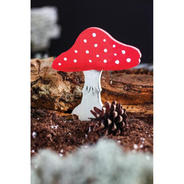 Schaumstoffrohlinge - Pilze, 40 Stck.