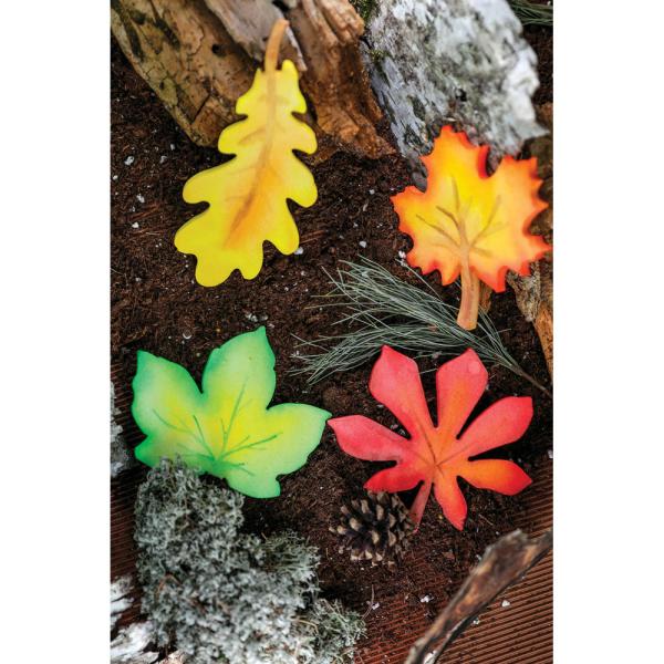 Schaumstoffrohlinge - Blätter, 40 Stck.