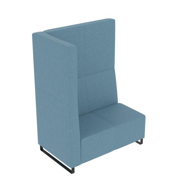 Universum Zweisitzer, H 163 cm, linke Lehne, Bezug KG (899029-T3-B3L)