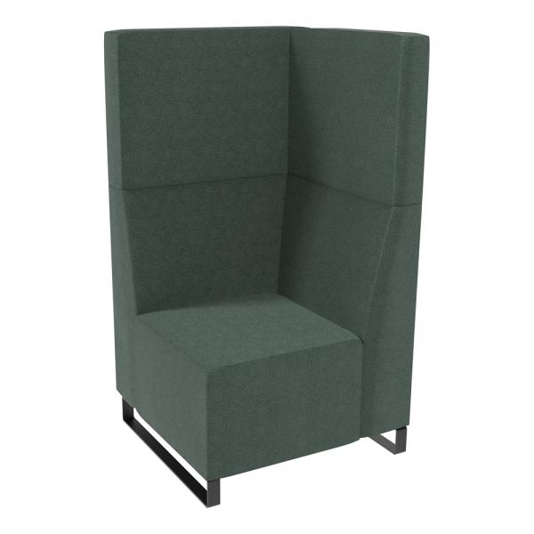 Ecksitz Universum, H 133 cm, mit Rückenlehne, Textil Kidglove